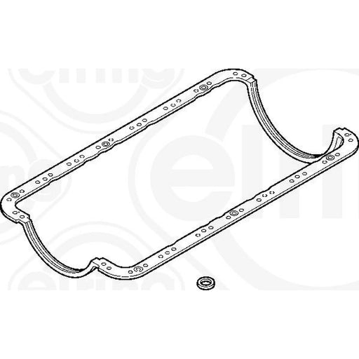 Elring Oil Sump Gasket Set Wide Thick 388.940