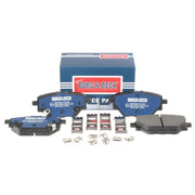 Borg & Beck 4 x Rear Brake Pad Set BBP2968