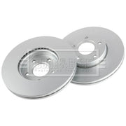 Borg & Beck 2 x Vented Front Brake Discs BBD4451