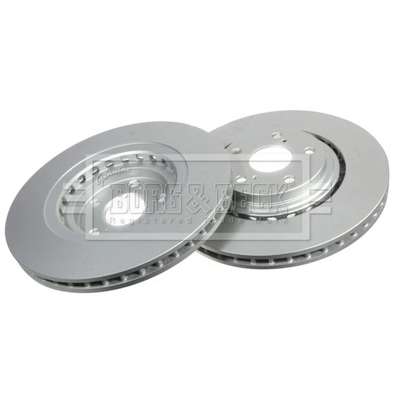 Borg & Beck 2 x Vented Front Brake Discs BBD5229