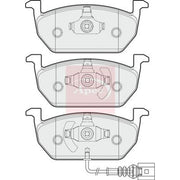 Apec Front Brake Pad Set PAD2028