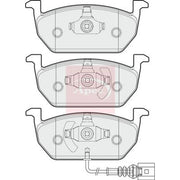 Apec Front Brake Pad Set PAD2028