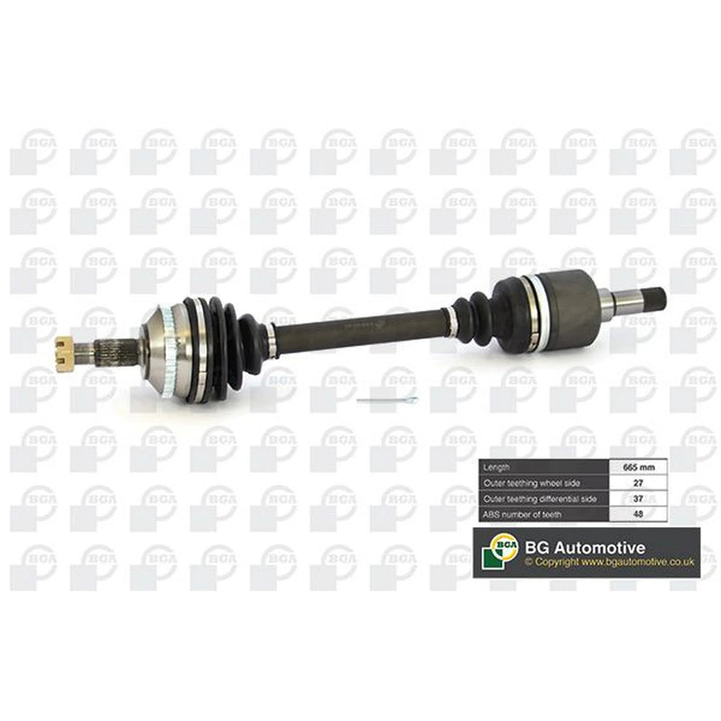 BGA CV Drive Shaft Driveshaft Front Left DS1418L
