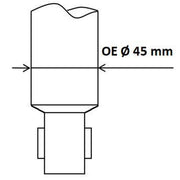 KYB Shock Absorber Damper Strut Rear 3418018