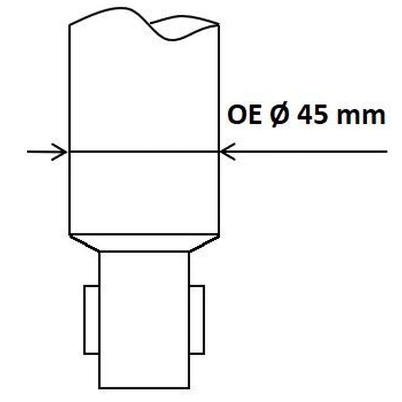 KYB Shock Absorber Damper Strut Rear 3418018