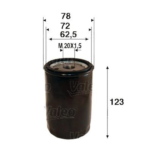 Valeo Engine Oil Filter 586109