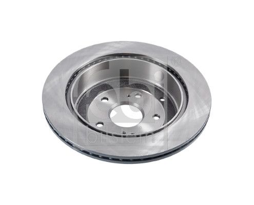 Febi 2 x Brake Disc Set Internally Vented Rear