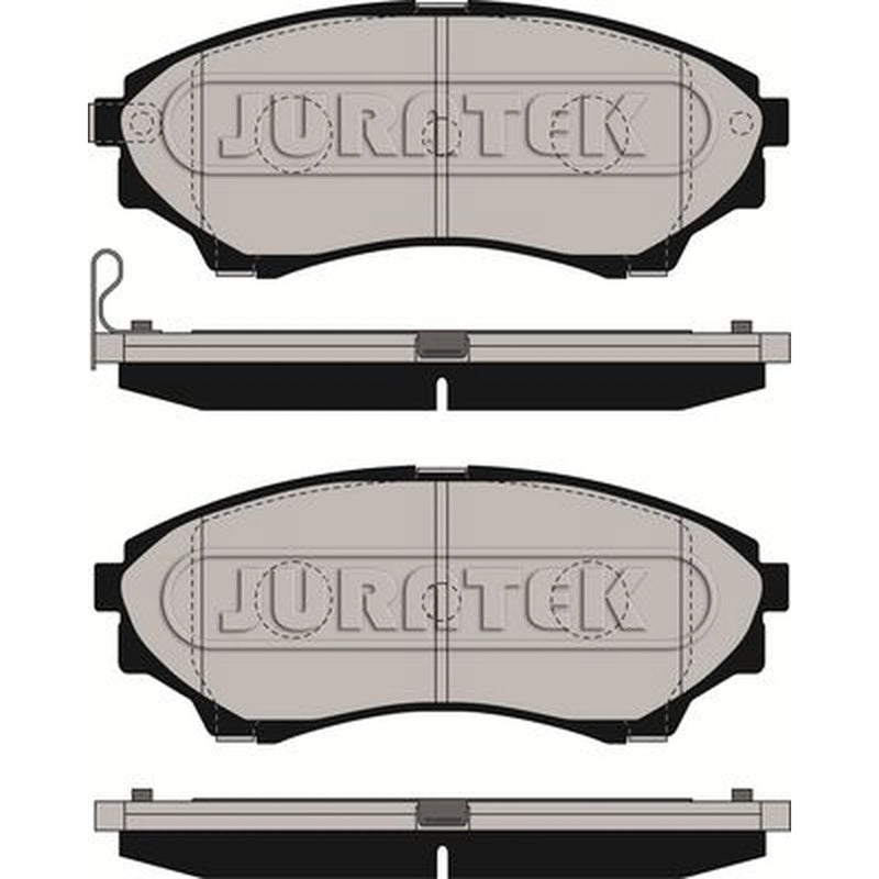 Juratek Front Brake Pad Set JCP173