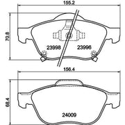 DON Front Brake Pad Set PCP1948