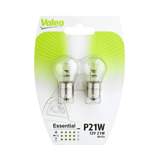 Valeo 2 x Indicator Turn Signal Bulb BA15s 12V 21W 032106