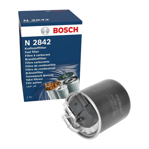 Bosch Car Fuel Filter N2842 Fits Mercedes-Benz Vito 114 Cdi|Cdi Blueefficiency - Bosch  - Town Parts