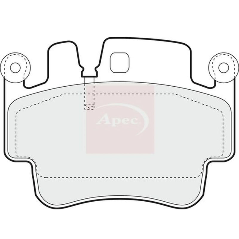 Apec Front Brake Pad Set PAD1409