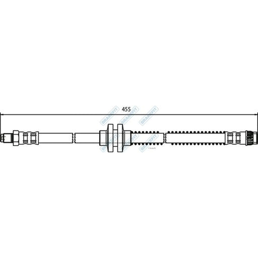 Apec Brake Hydraulic Hose Line Front BHO4125