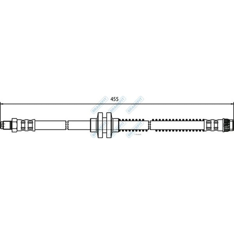 Apec Brake Hydraulic Hose Line Front BHO4125