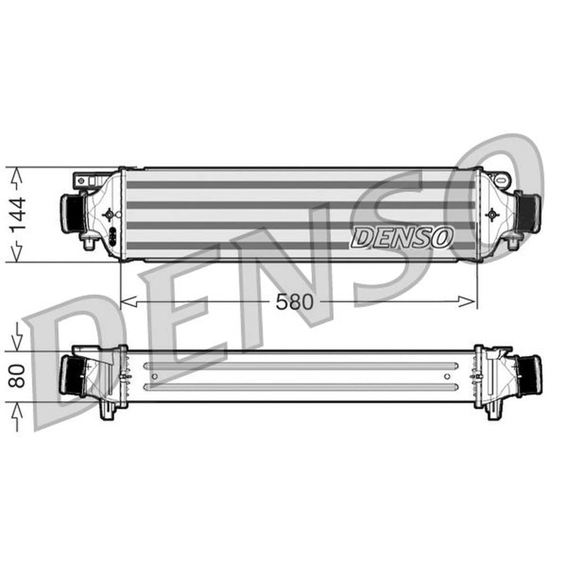 Denso Intercooler (Charge Air Cooler) DIT09108