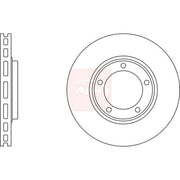 Apec 2 x Vented Front Brake Discs DSK2406