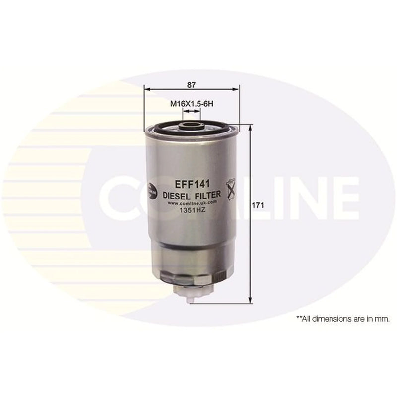 Comline Fuel Filter Element EFF141