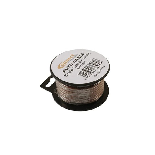 Connect Brown Single Core Auto Cable 14/0.30 6m - CPL