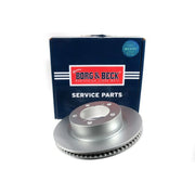 Borg & Beck 2 x Front Brake Discs BBD6003S