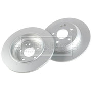 Borg & Beck 2 x Solid Rear Brake Discs BBD5387