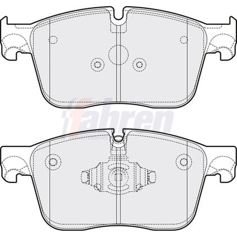 Fahren Front Brake Pad Set FBP3783