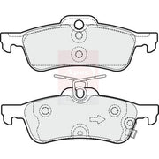 Apec Rear Brake Pad Set PD3372
