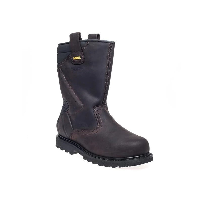 DEWALT Power Tools Classic Rigger Safety Boots Brown UK 9 EUR 43 - DEWRIGGER9