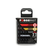 ForgeFix ForgeFast PZ/TX Compatible Impact Bit Set, 31 Piece - FFBITSETP3125