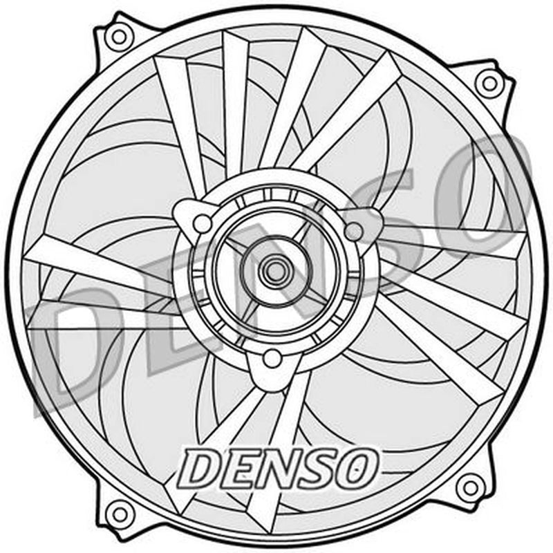 Denso Engine Cooling Fan DER21013