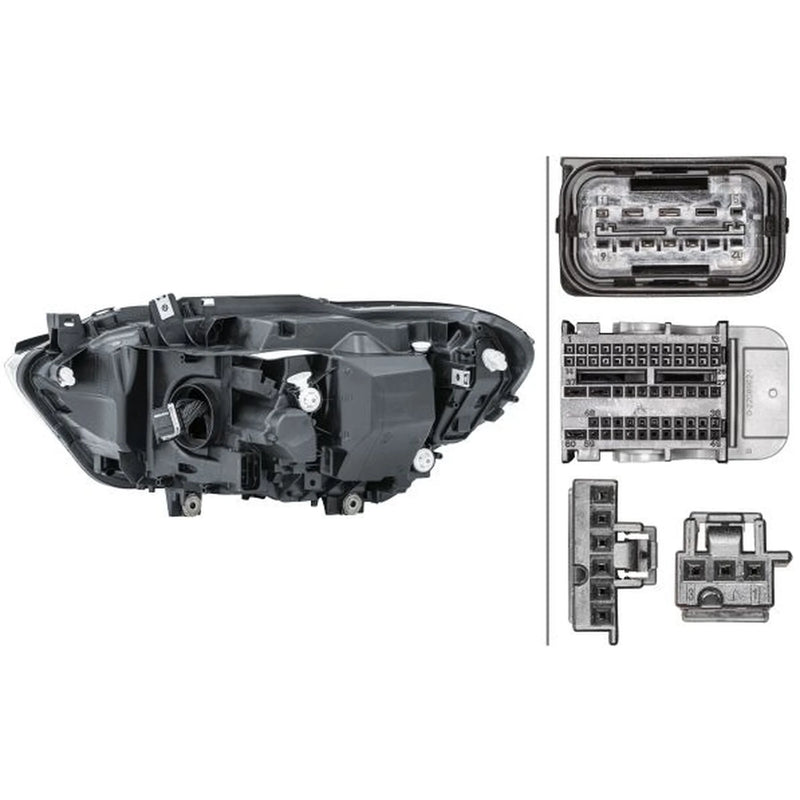 Hella Headlight Headlamp LED Right 1EX 011 930-421