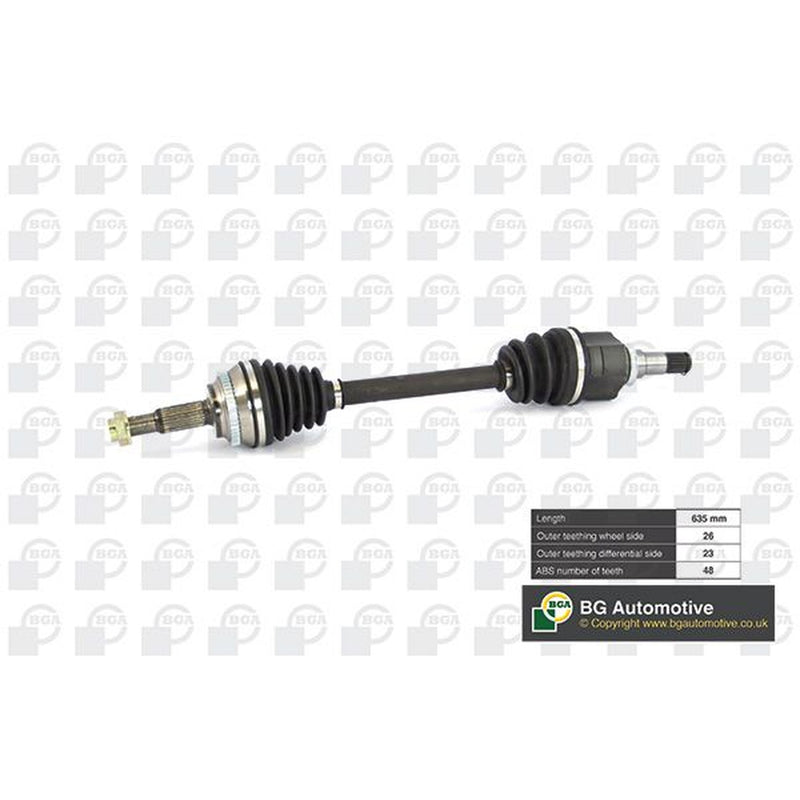 BGA CV Drive Shaft Driveshaft Front Left DS7610L
