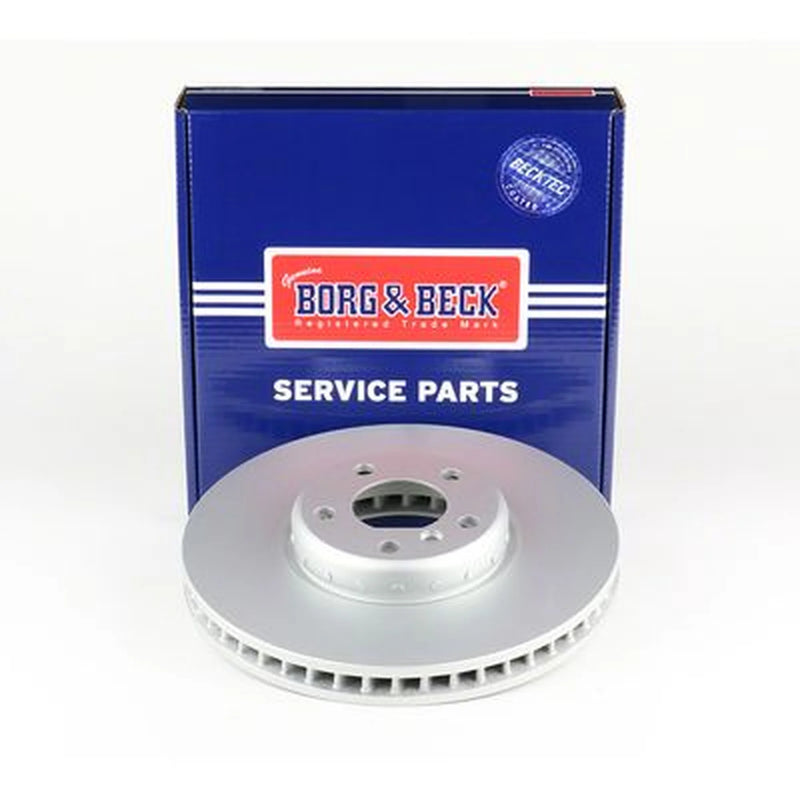 Borg & Beck 2 x Vented Front Brake Discs BBD6038S