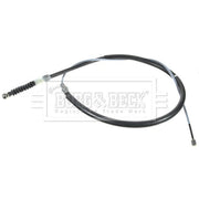 Borg & Beck Handbrake Cable Left Rear BKB3966