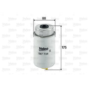 Valeo Fuel Filter Element 587734