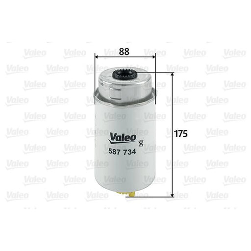 Valeo Fuel Filter Element 587734