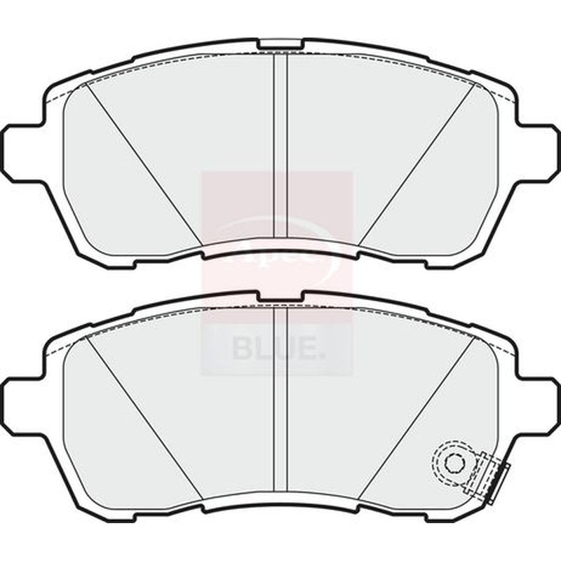 Apec Front Brake Pad Set PD3663