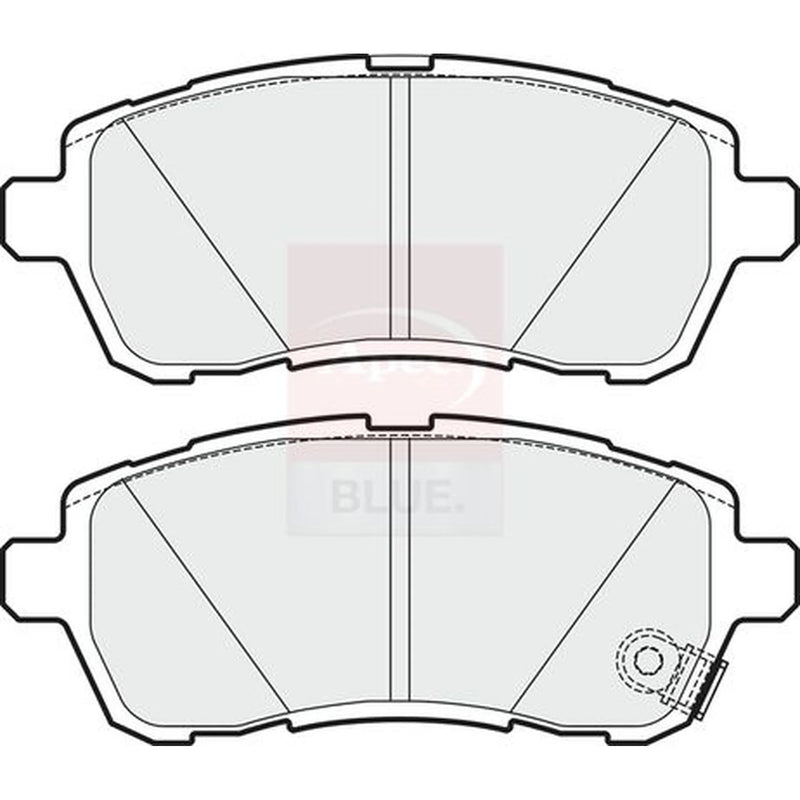 Apec Front Brake Pad Set PD3663