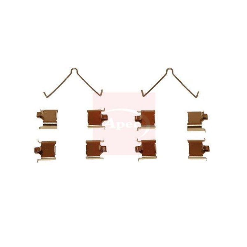 Apec Brake Pad Accessory Fitting Kit Rear KIT323