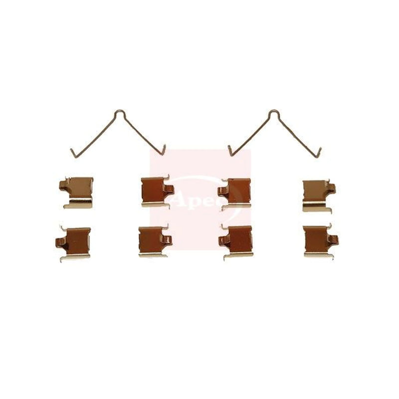 Apec Brake Pad Accessory Fitting Kit Rear KIT323
