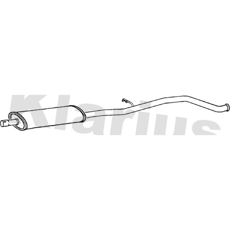 Klarius Box With Centre Pipe Centre PG733V