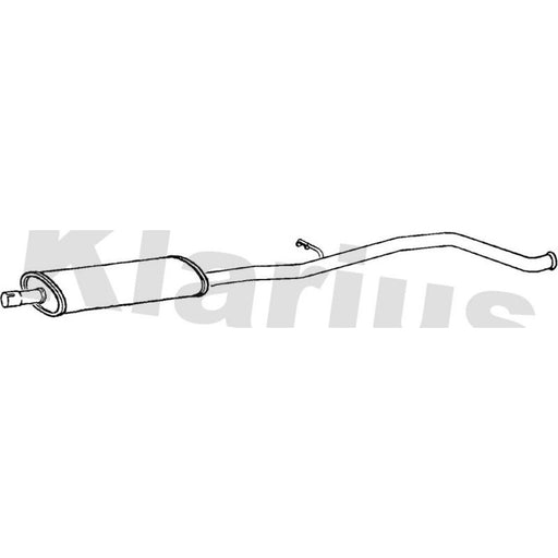 Klarius Box With Centre Pipe Centre PG733V