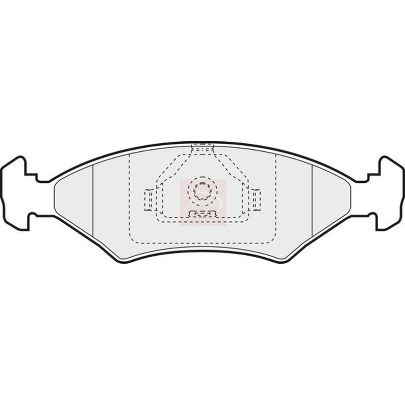 Apec Front Brake Pad Set PAD995