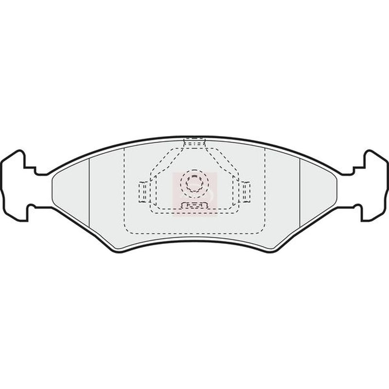 Apec Front Brake Pad Set PAD995