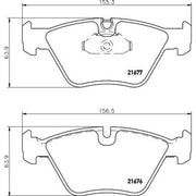 DON Front Brake Pad Set PCP1266