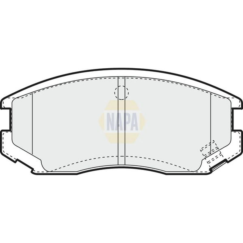 NAPA Front Brake Pad Set NBP1853