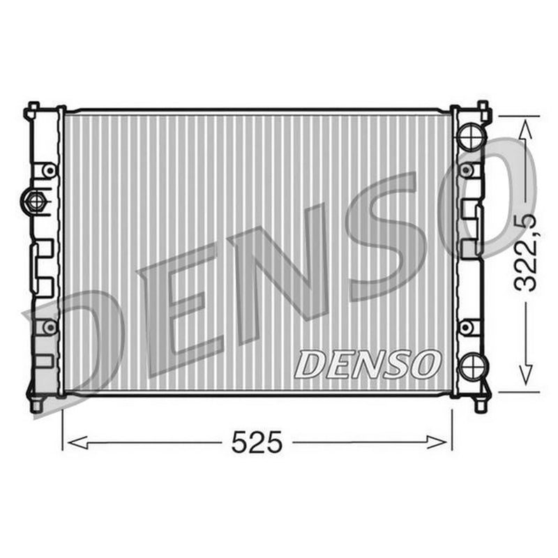 Denso Engine Radiator DRM26008
