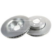 Borg & Beck 2 x Vented Front Brake Discs BBD4768