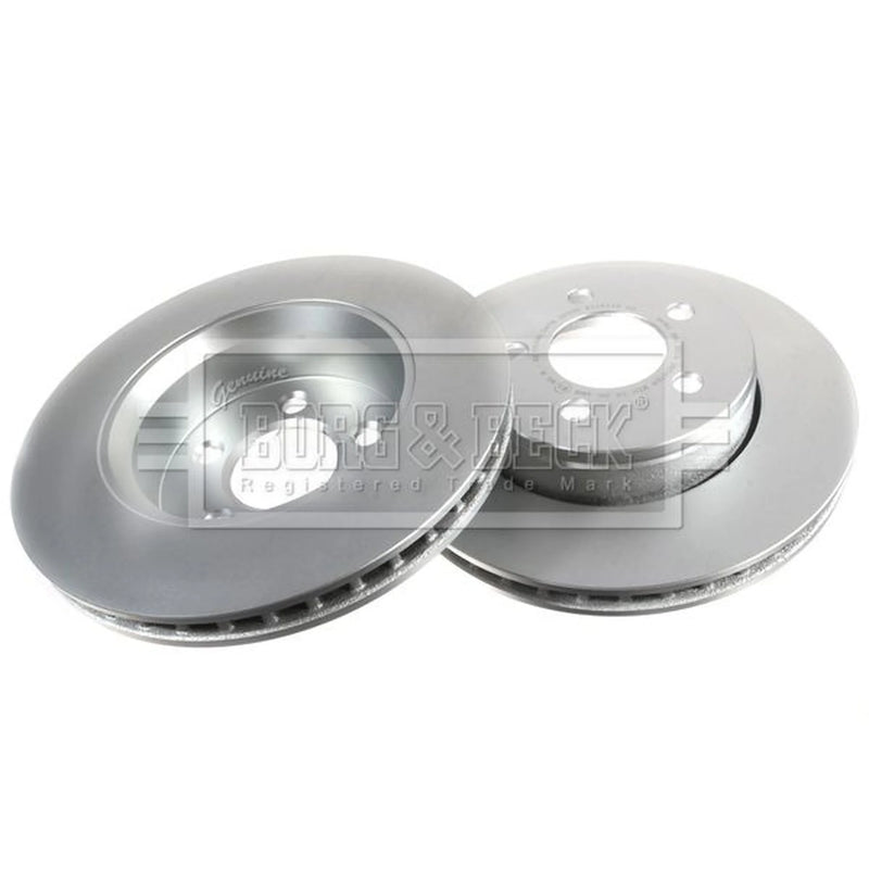 Borg & Beck 2 x Vented Front Brake Discs BBD4768