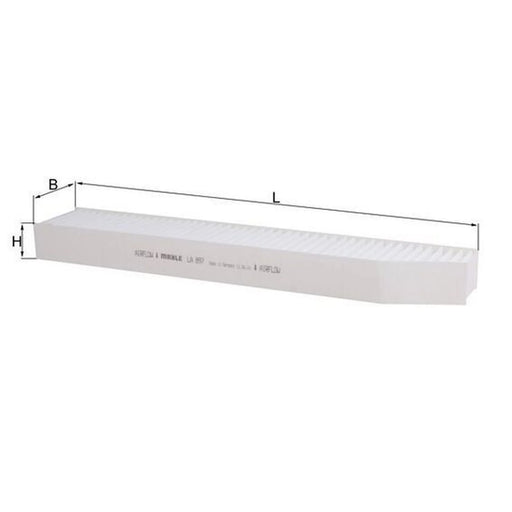 Mahle Cabin Air Filter (Pollen Filter) LA 897