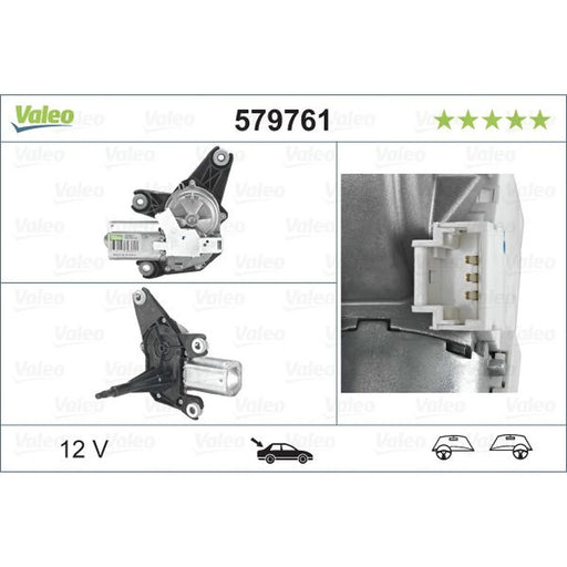 Valeo Front/Rear Wiper Motor Rear 579761